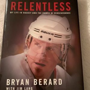 SALE!! Autobiography Relentless Bryan Berard NHL